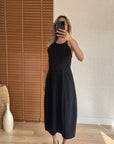 Marla Tensel Midi Boy Elbise