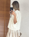 Teddy Bear T-Shirt - Krem