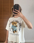 Teddy Bear T-Shirt - Krem