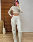 Wide Leg Pantolon