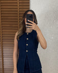 Stella Denim Yelek