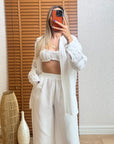 Debbie Keten Gömlek Pantolon Takım