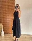 Marla Tensel Midi Boy Elbise