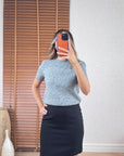 Mini Siyah Double Etek