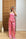 Pembe Desenli Saten Pantolon Takım