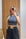 Modal Karışımlı Crop Top-Antrasit