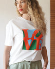 Yazı Baskılı Oversize T-shirt